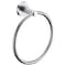 Anzzi Caster Towel Ring in Brushed Nickel AC-AZ005BN - alternate 1